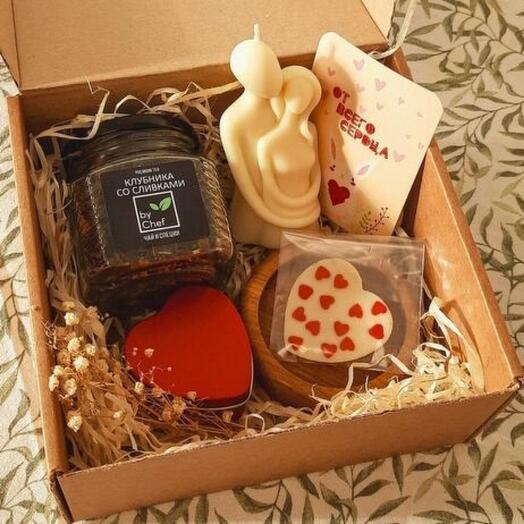Женский подарочный набор "От всего сердца" для девушки, подруги, мамы, сестры, любимой