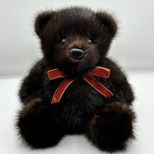 Медведь Ведь из натурального меха норки