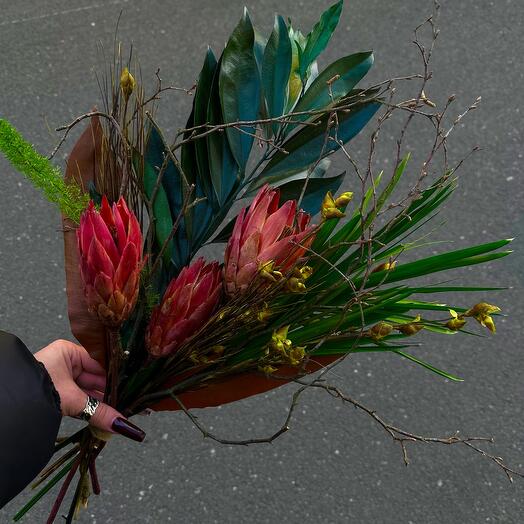 Екзотичний букет ️‍🔥 Довго залишатиметься свіжим