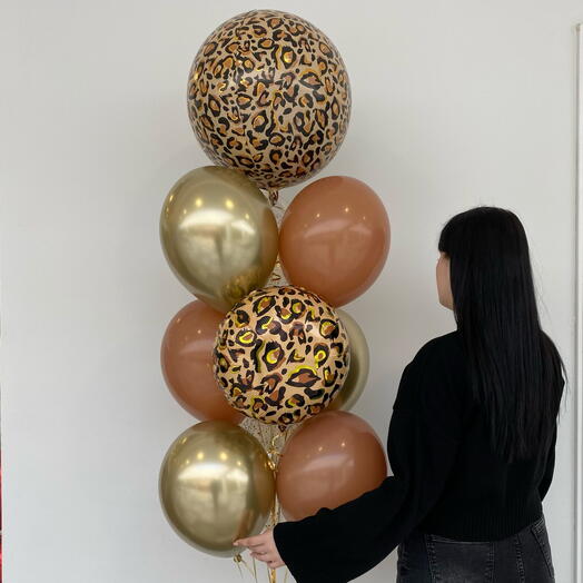 Сет шаров «Леопардовый стиль»🐆