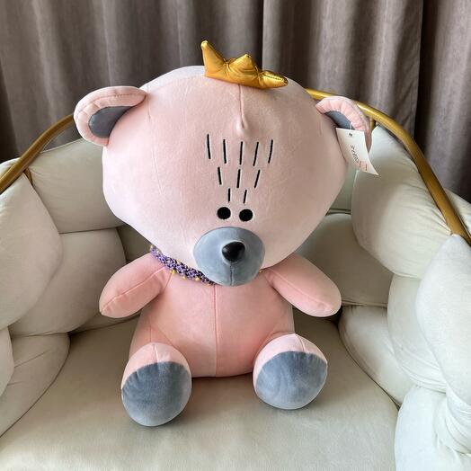 Игрушка «Мишка с короной»