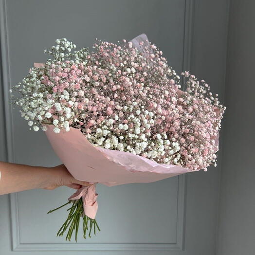 Букет из гипсофил « Сладкая вата»