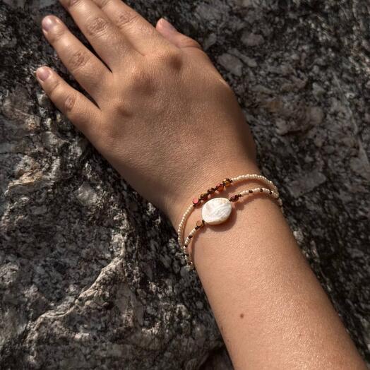 Браслет Перламутр Bracelet Pearl Bead