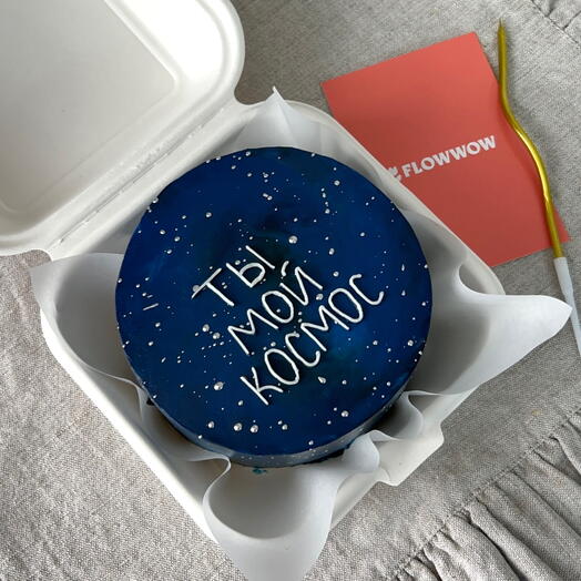 Бенто-торт космос💫