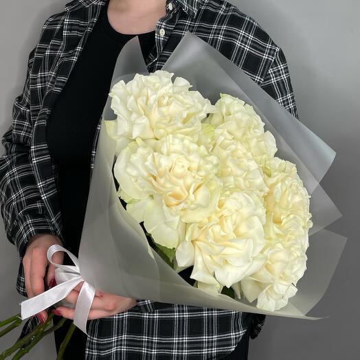 Букет из белых французских роз