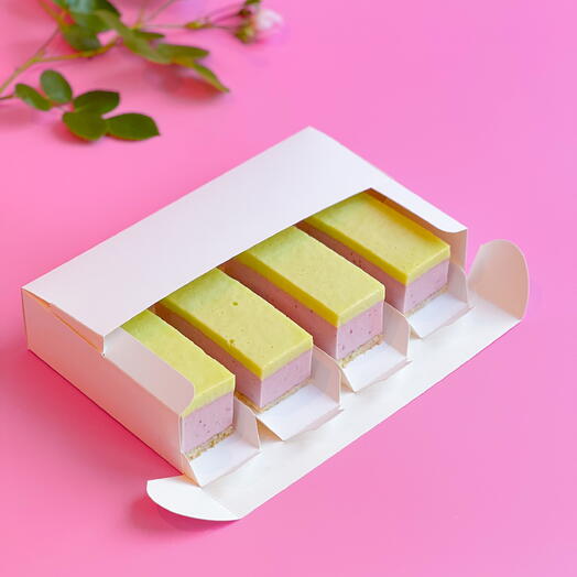 Пирожные «клубничный йогурт с лаймом»