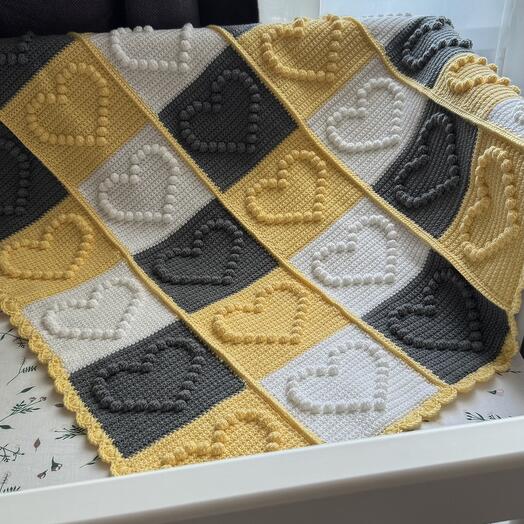 Детский плед для новорожденных