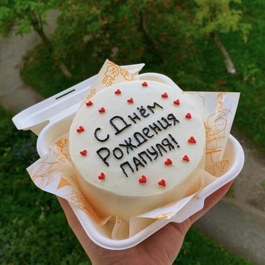 Бенто торт «С днем рождения папуля»