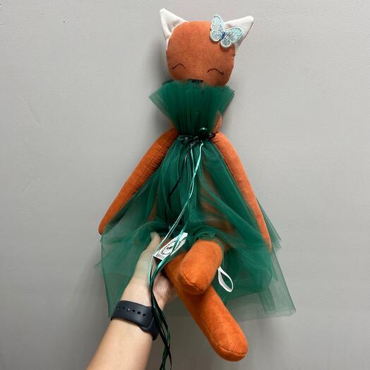 Авторская мягкая игрушка Лиса
