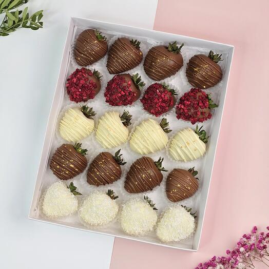 Набор клубники в шоколаде "Chocolove 20"