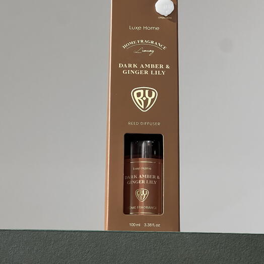 Диффузор для дома с люкс-ароматом «dark amber   ginger lily»