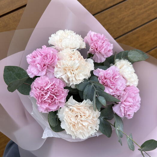 Букет из диантусов 🌸