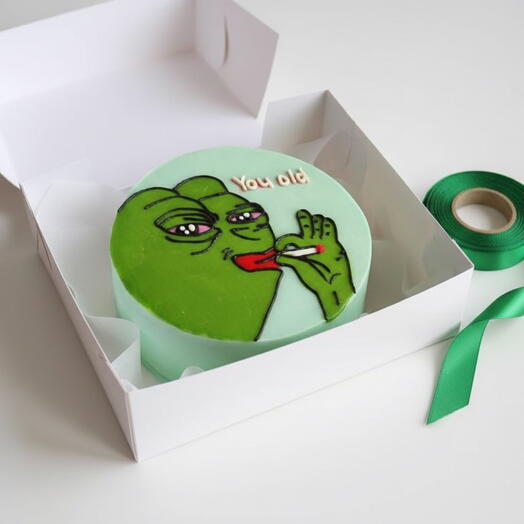 Бенто торт  лягушка ПЕПЕ