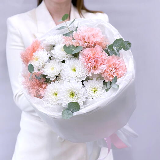 «Нежные поцелуи». Букет 321