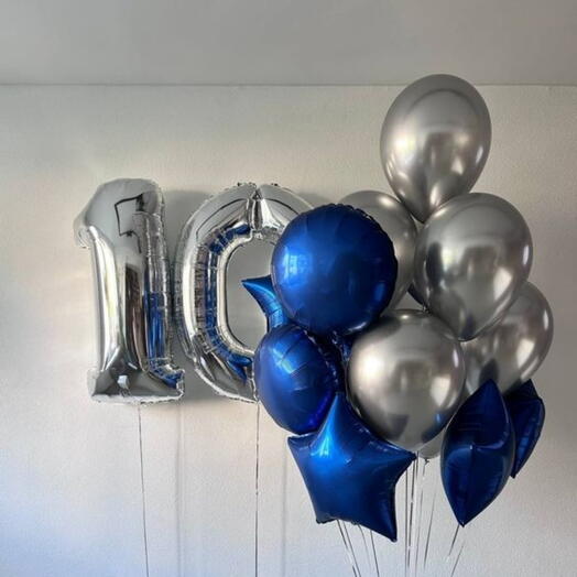 Воздушные шары на 10 лет мальчику