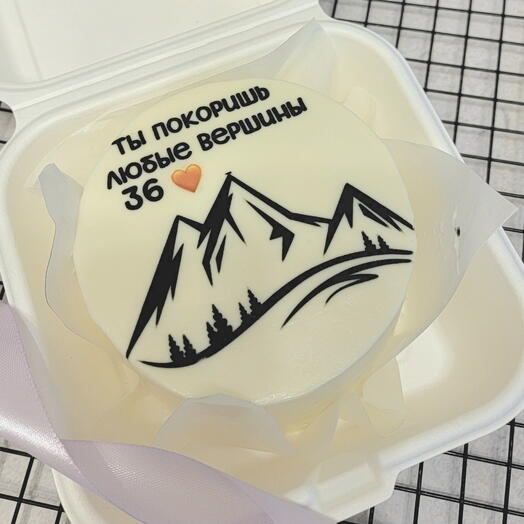 Бенто торт открытка