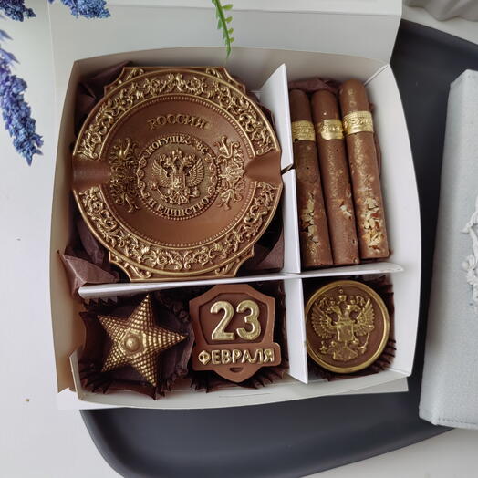 Набор Настоящему мужчине с сигарами