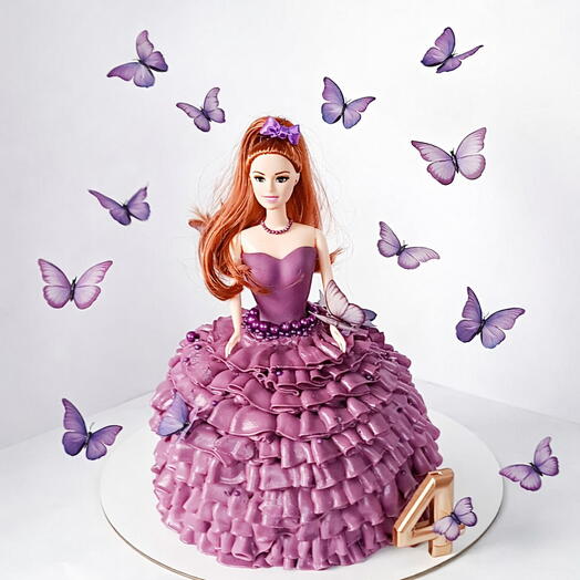 Торт детский Кукла