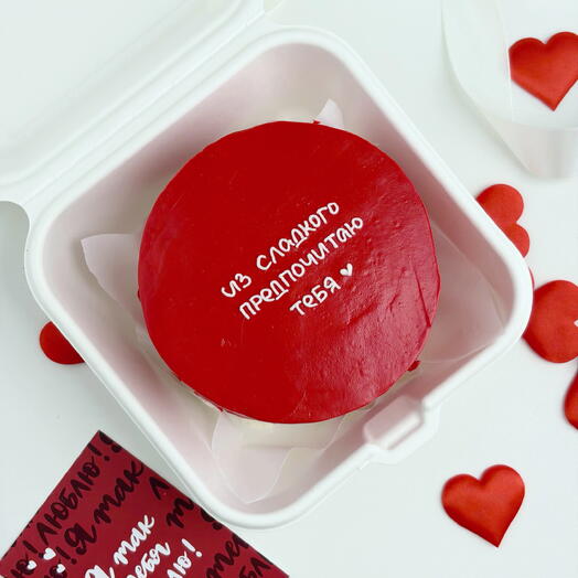 Бенто торт на день влюбленных 14 февраля