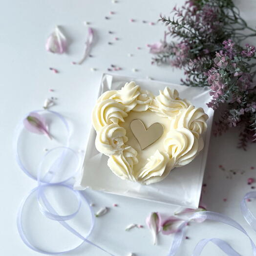 Бенто торт Сердце🤍