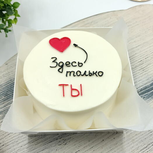Бенто торт про любовь