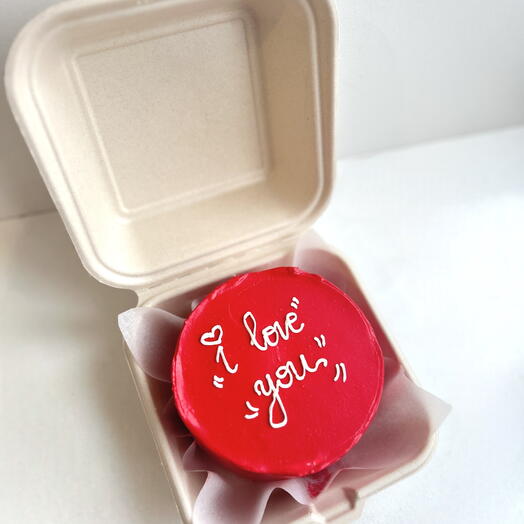 Подарочный торт для любимого на 14 февраля