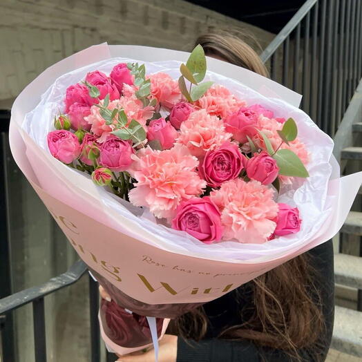 Диантус в розовом облаке