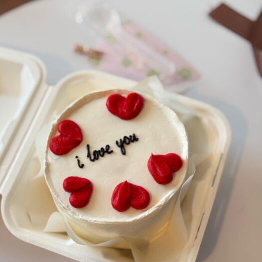 Бенто торт I love you