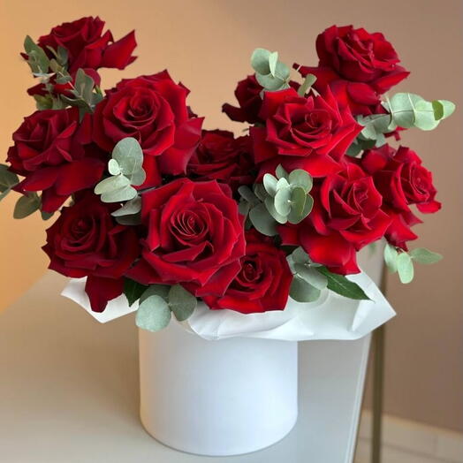 Страстные розы 🌹красные французские