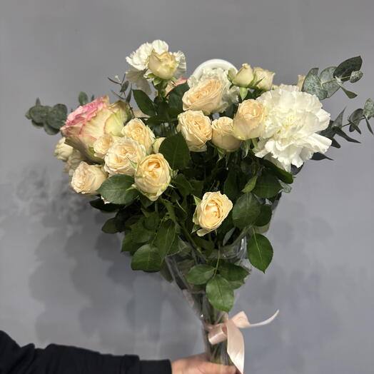 Букет в зонте rain 🌹