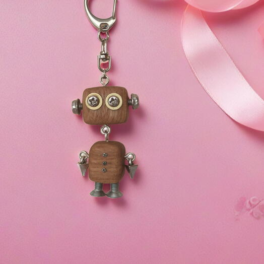 Брелок для ключей из дерева ясень