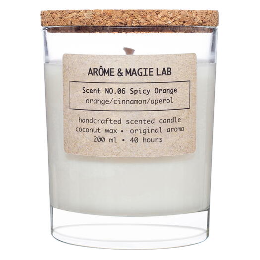 Свеча NO.06 Spicy Orange (Пряный Апельсин) AROME MAGIE LAB 200 мл кокосовый воск