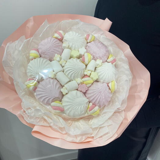 Букет из зефирок
