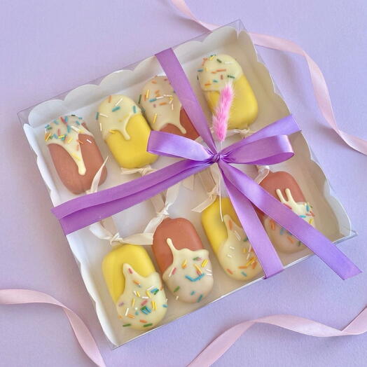 Чизкейки и Картошка в белом шоколаде