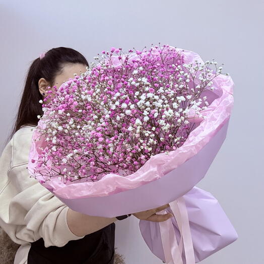 Нежная лаванда из гипсофил🌸