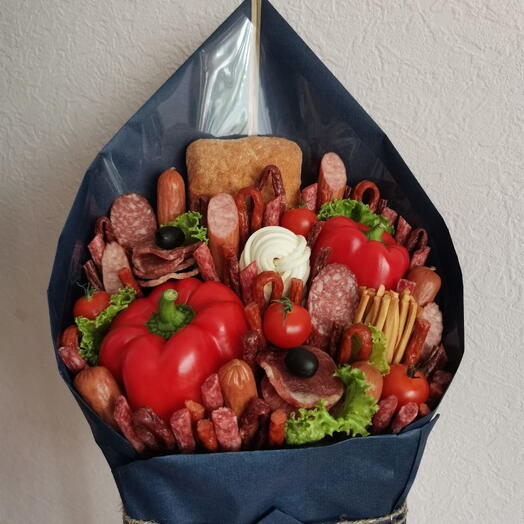 Конверт с перчиком и закусками