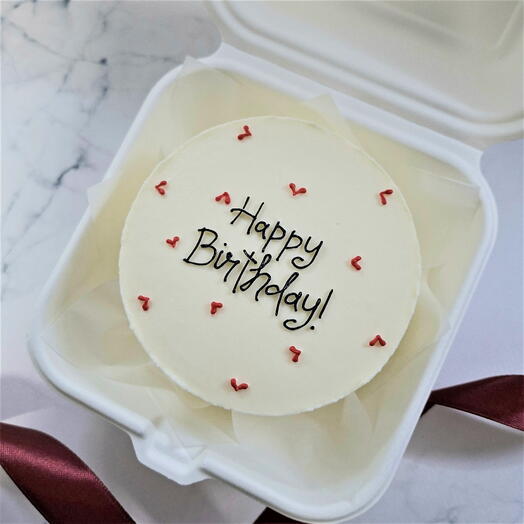 Бенто-торт на день рождения "Happy Birthday"