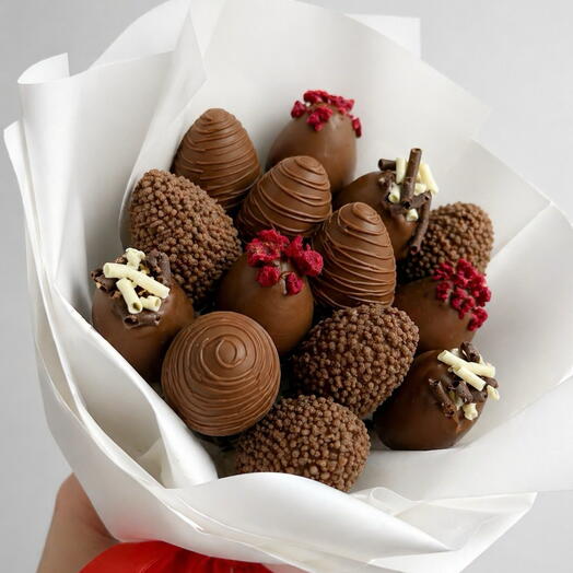 Luxury Milk Chocolate Truffle Bouquet