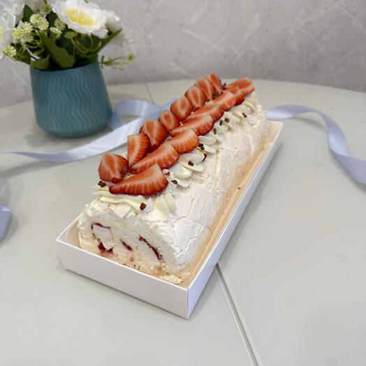 Меренговый рулет