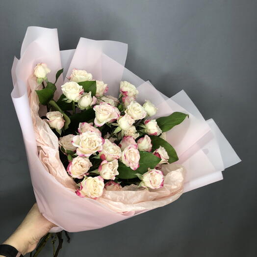 Букет волшебных кустовых роз🌸