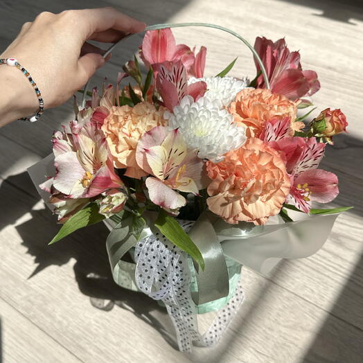 Корзинка микс «Для тебя»🌸🌿