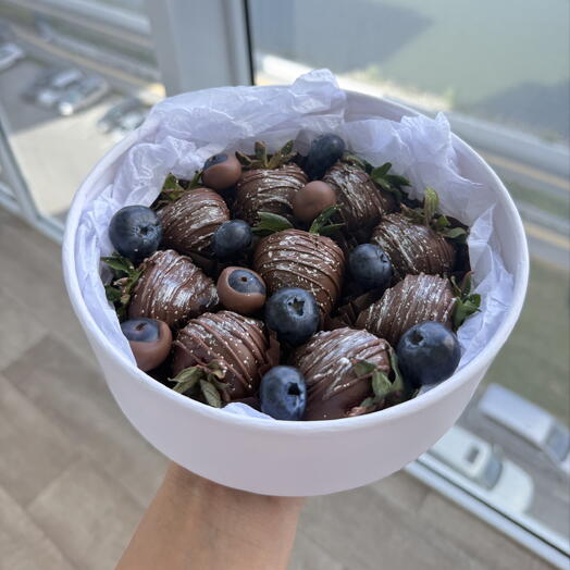 Клубника в шоколаде без сахара 🍓
