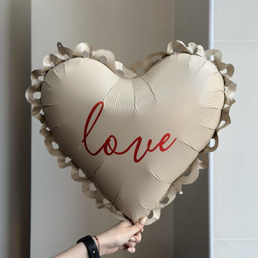 Шар сердце «love премиум»