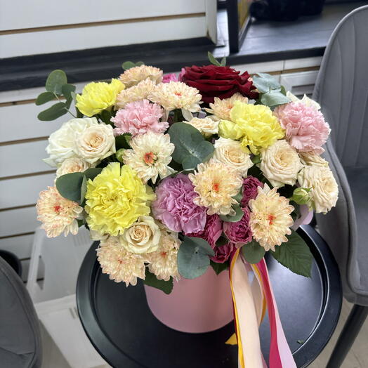 Цветы в коробочке 1💝