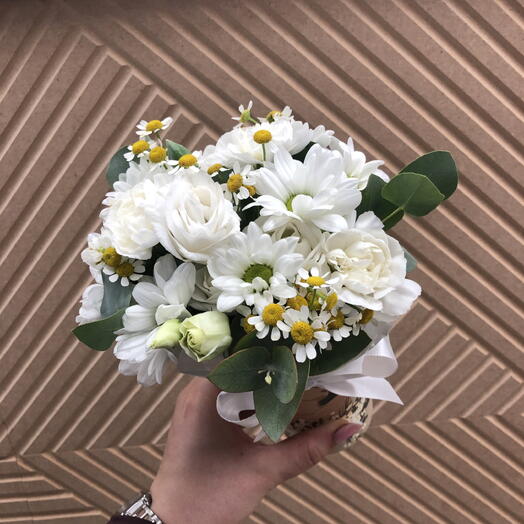 🤍Нежный комплимент в стаканчике Bloom Room