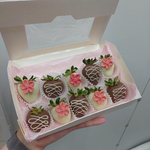 Набор 10 🍓 в шоколаде