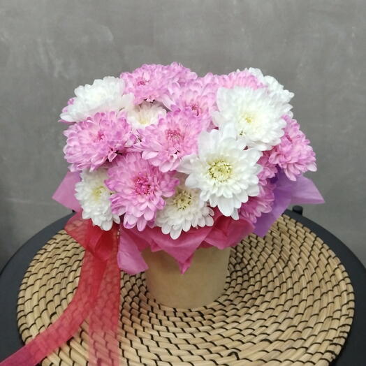 Мини комплимент в розовом
