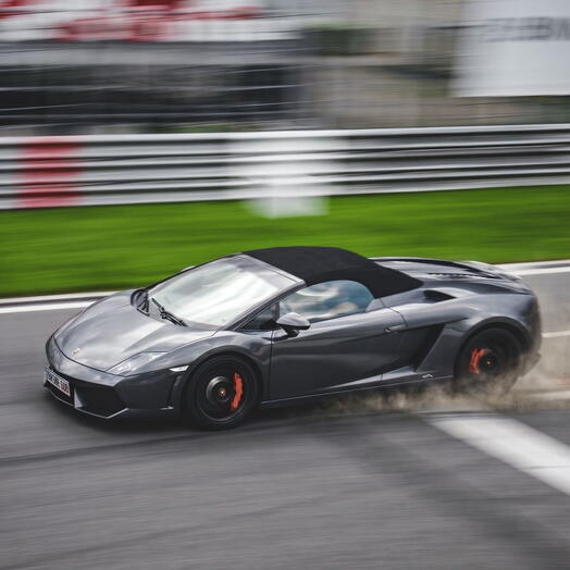 Подарочный сертификат «Заезд на Lamborghini Gallardo» (1 сеанс, Гоночное такси)