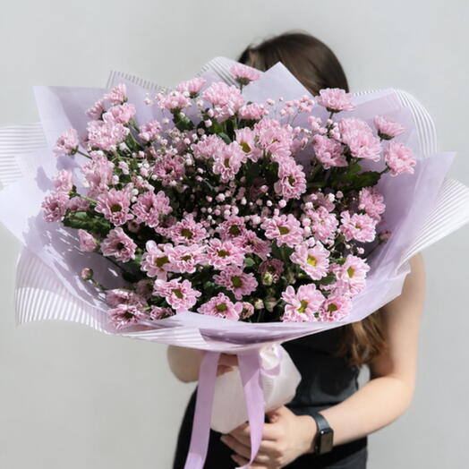 Букет «Мини комплимент» с сантини 💜