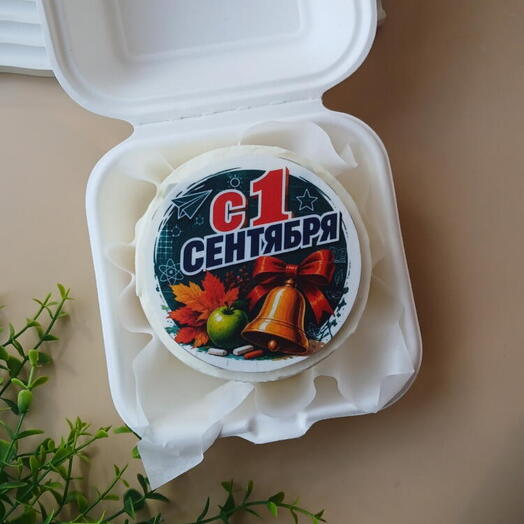 Бенто тортик на День знаний 1 сентября